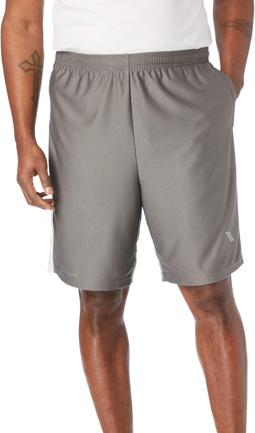 Men'S Big & Tall Performance Mesh Side Panel Shorts