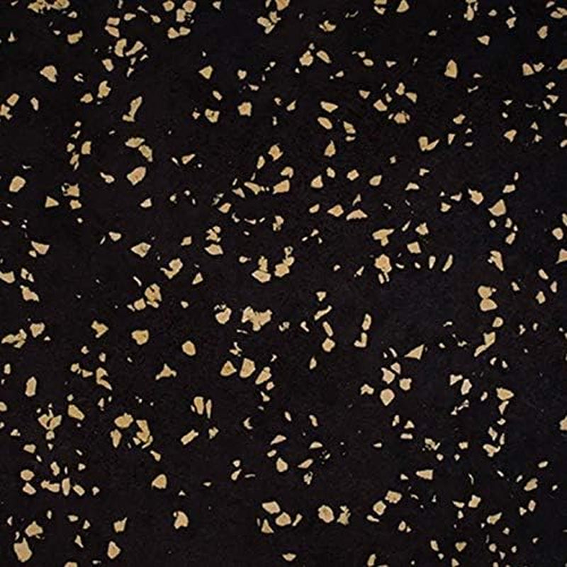 Genaflex Lite Rubber 8Mm Interlocking Tiles for Gym Flooring, Exercise Equipment, Exercise Areas - 20" X 20"