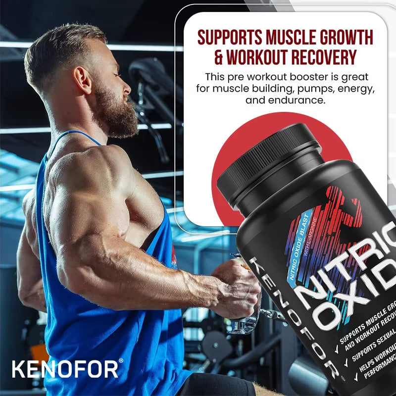 Pre-Workout Booster - Facilitates High-Intensity Exercise to Support Muscle Growth and Recovery Helps with Workout Performance