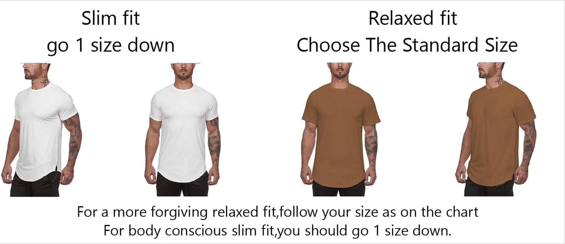 Men'S Gym Workout Bodybuilding Fitness Active Athletic T-Shirts Workout Casual Tee 1/3 Pack