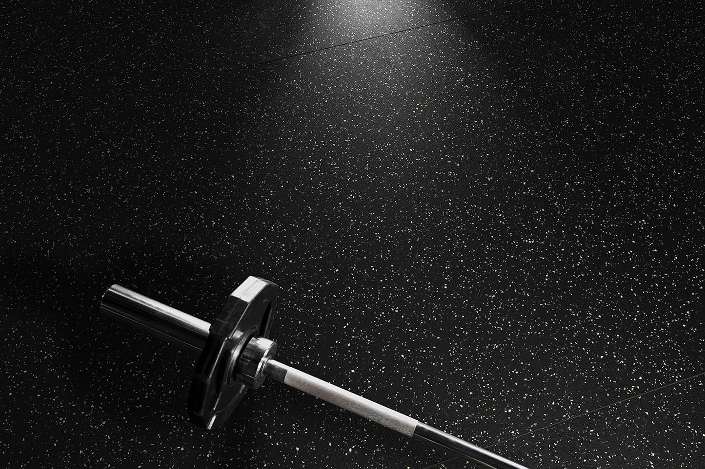 Rubber Gym Floor Mat - Heavy Duty Commercial Protective Gym Flooring Roll, 8Mm Thick (10% Grey, 4' X 20')