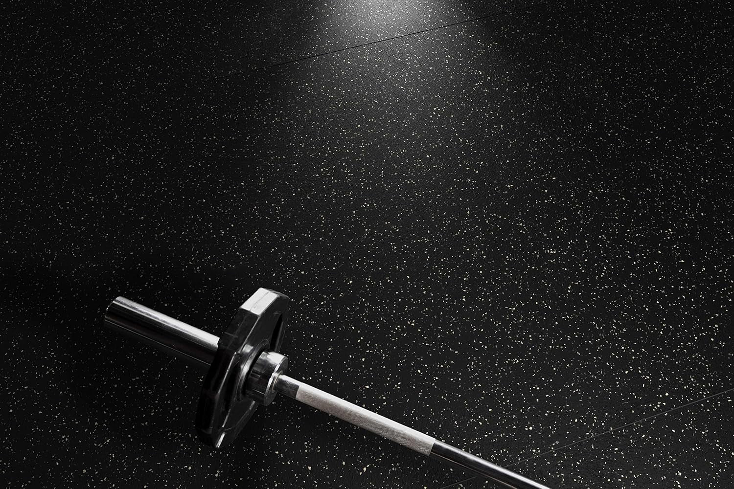 Rubber Gym Floor Mat - Heavy Duty Commercial Protective Gym Flooring Roll, 8Mm Thick (10% Grey, 4' X 20')
