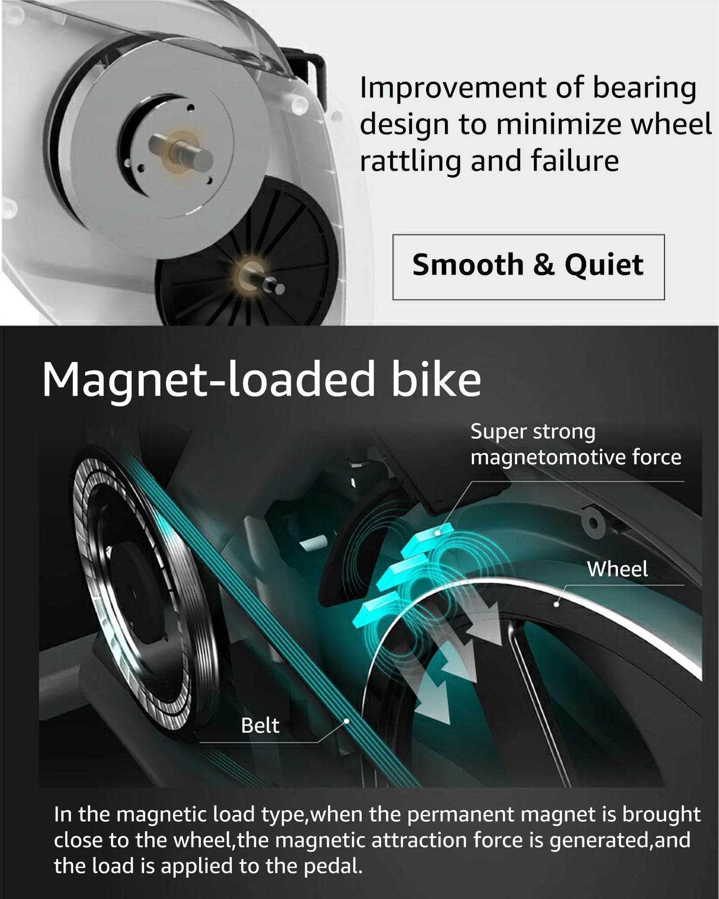 Home Workout GT819 Indoor Exercise Bike