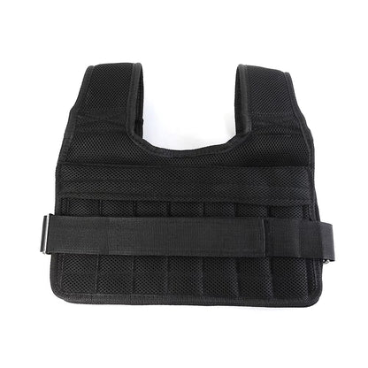 3/15/35Kg Weighted Vest Adjustable Workout Weight Jacket Weighted Exercise Vest for Workout Strength Training Running Fitness