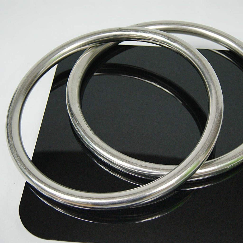 Wing Chun Stainless Ring Yewen Sau Sticky Hand Strength Training Tsun Siu Lum