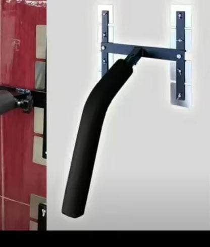 Wing Chun Boxing Hand Trainer, Multifunctional Hand-Shaped Wooden Pile, Wall-Mounted Spring Jeet Kune Weights