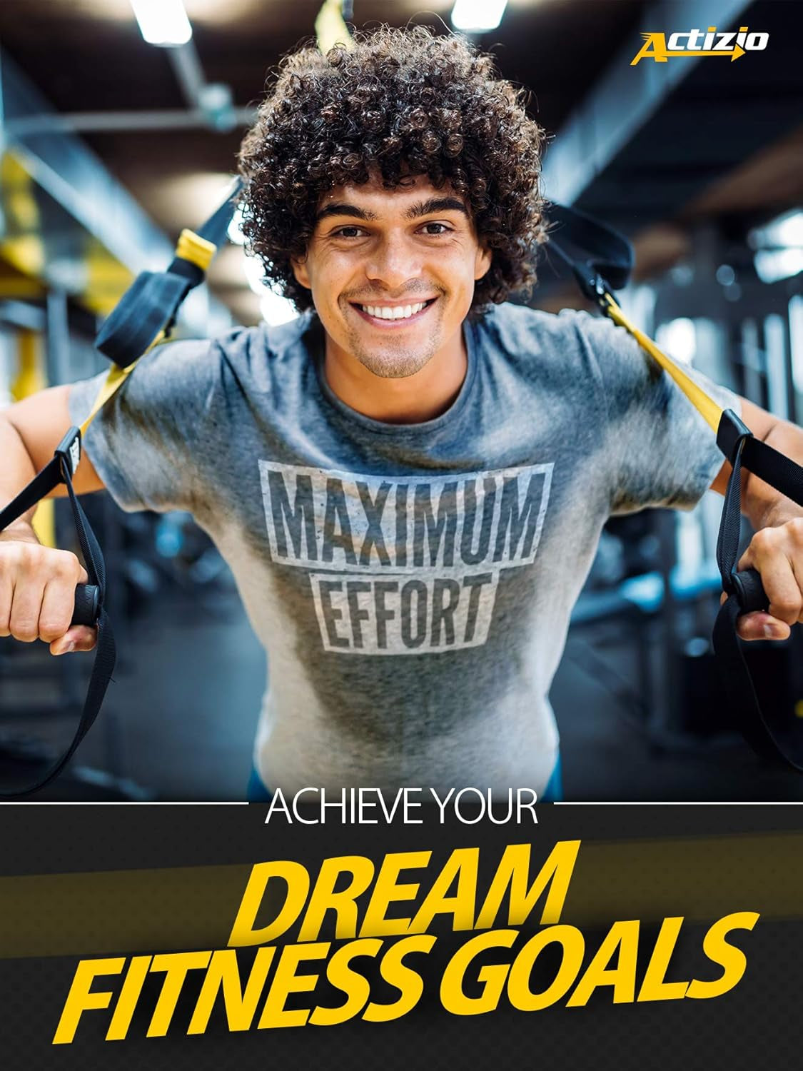 Men'S Workout Shirt Cotton Fabric T-Shirt Short Sleeve Sweat Activated Motivational Exercise Gym Athletic Fit Moisture Wicking Fitness Shirt - Maximum Effort (Size XL)