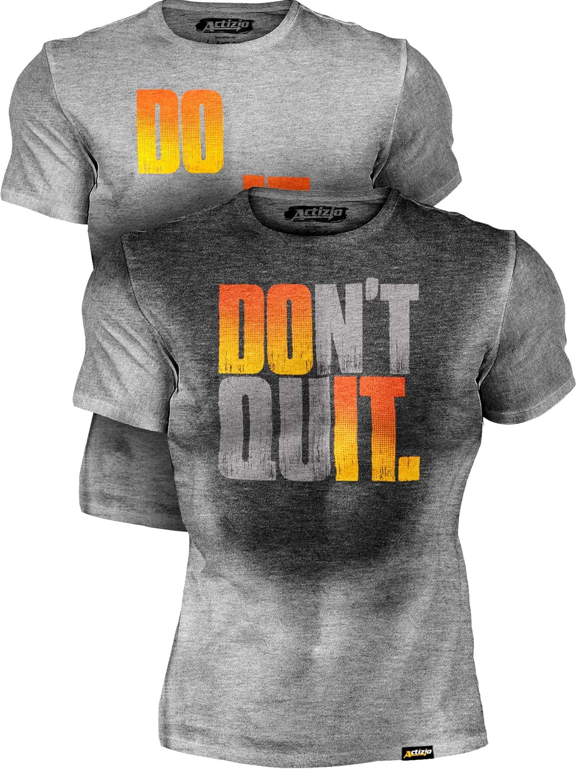 Men'S Workout Shirt Cotton Fabric Tank Top Sleeveless Sweat Activated Motivational T-Shirts and Tank Tops