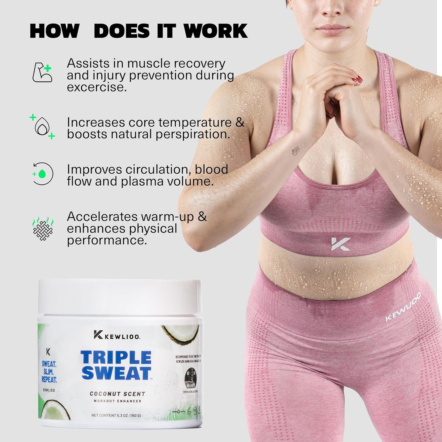 Triple Sweat Workout Enhancing Cream - Coconut