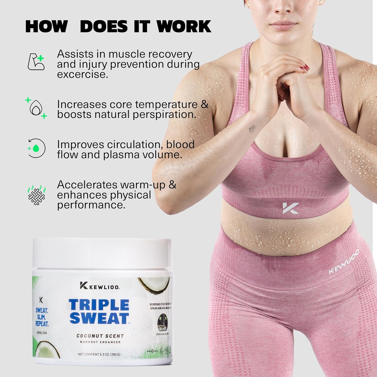 Triple Sweat Workout Enhancing Cream - Coconut