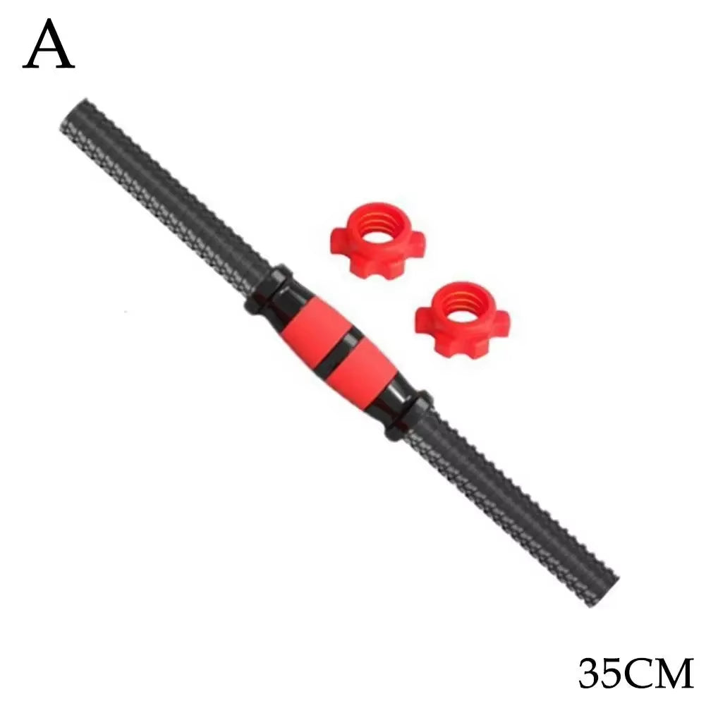 Gym Fitness Solid Steel Dumbbell Rod Bar F Body Building Barbell Training Strength Body Weight Lift Workout Workout Buildin K1L7
