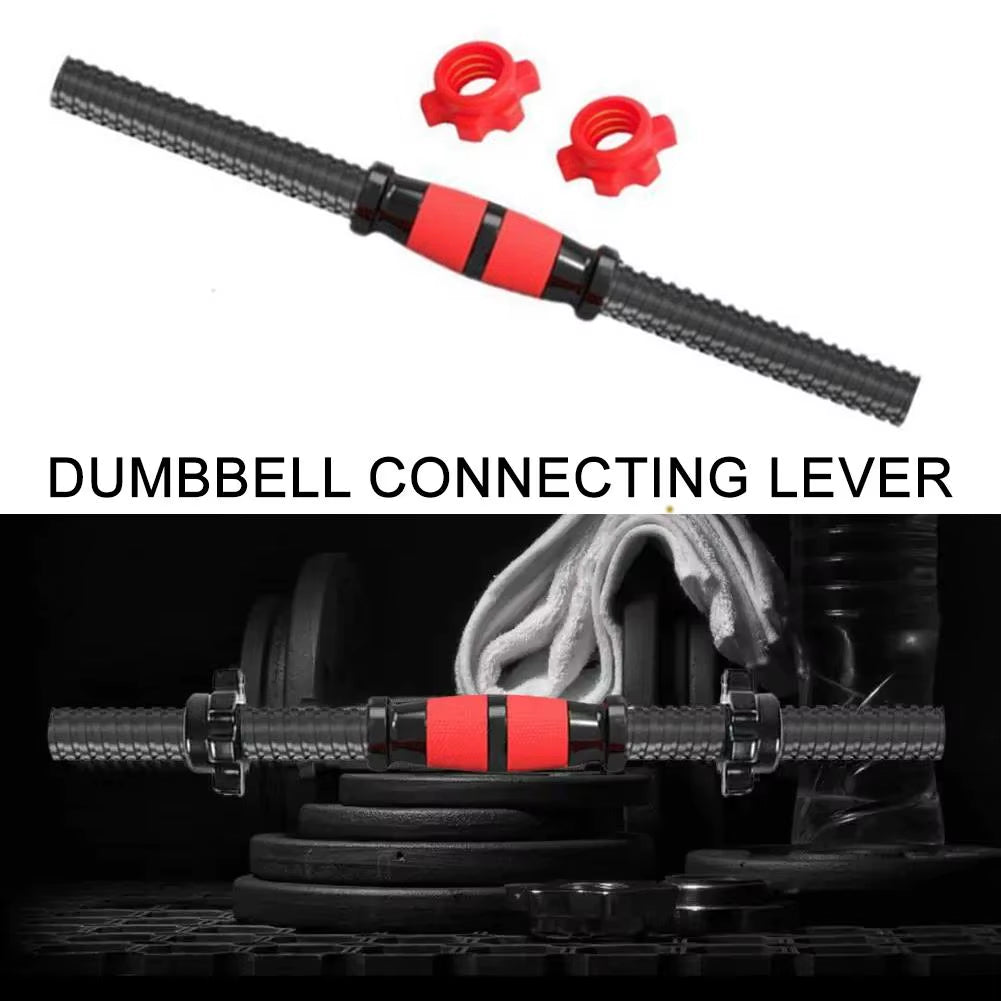 Gym Fitness Solid Steel Dumbbell Rod Bar F Body Building Barbell Training Strength Body Weight Lift Workout Workout Buildin K1L7