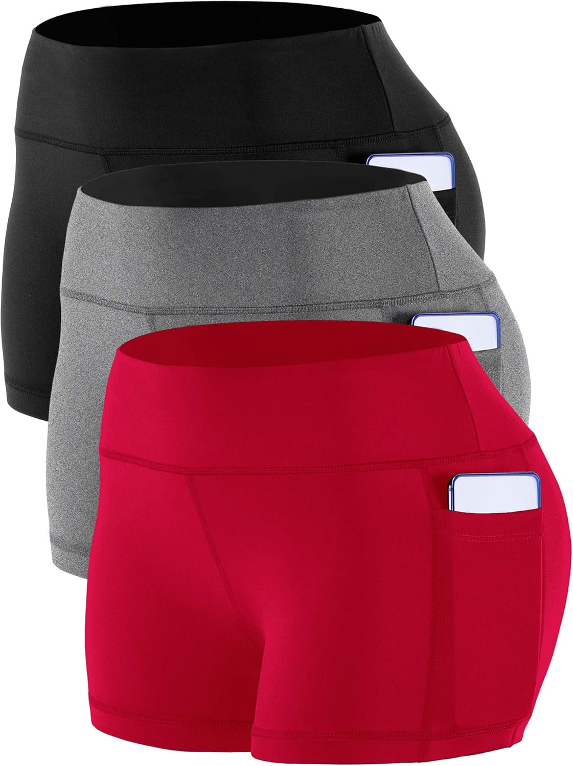 Women'S Workout Yoga Gym Shorts