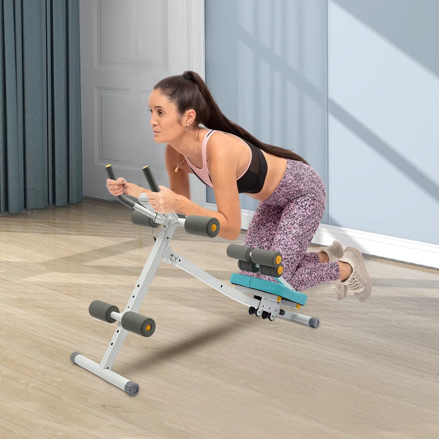 Abs Workout Equipment for Home Gym, Whole Body Workout Waist Trainer for Women&Men, Core Abs Exercise Machine