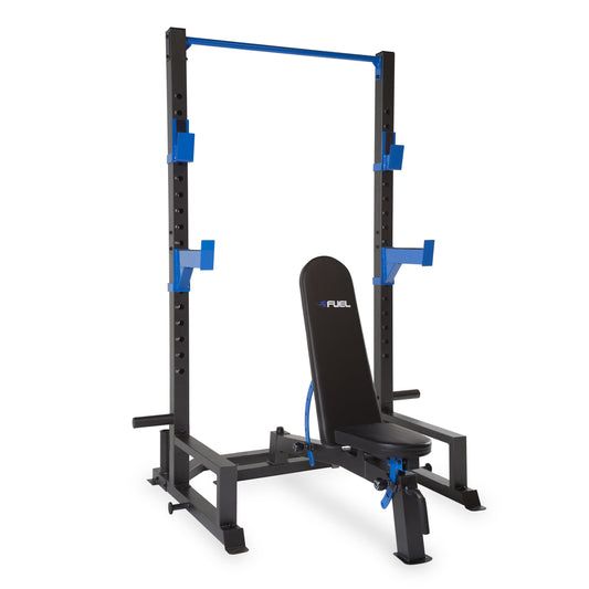 Deluxe Power Cage with Fuel Adjustable FID Weight Bench