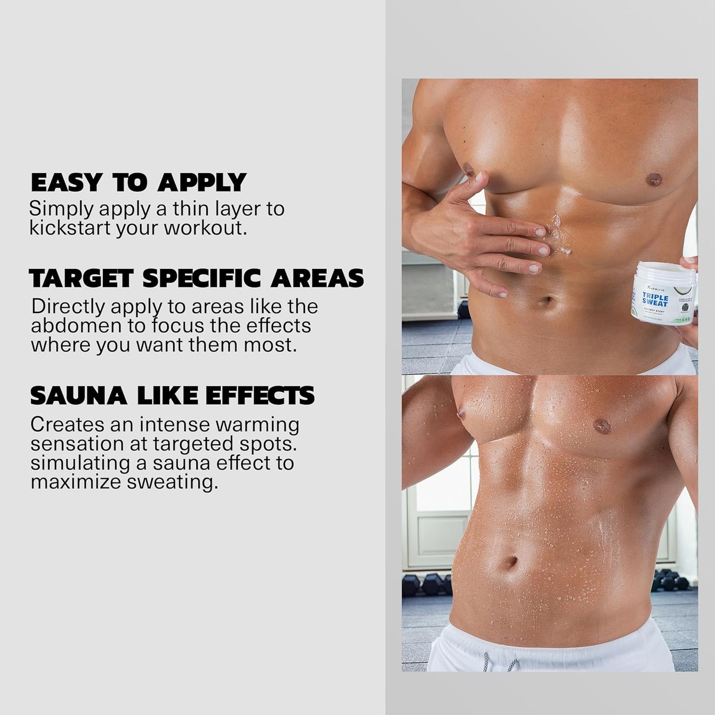 Triple Sweat Workout Enhancing Cream - Coconut