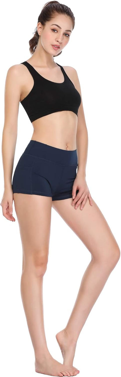 Women'S Workout Yoga Gym Shorts