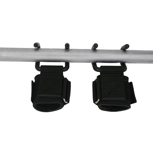 Enhanced Version Weight Lifting Hook Hand-Bar Wrist Straps Glove Weight Lifting Strength Training Gym Fitness Hook Weight