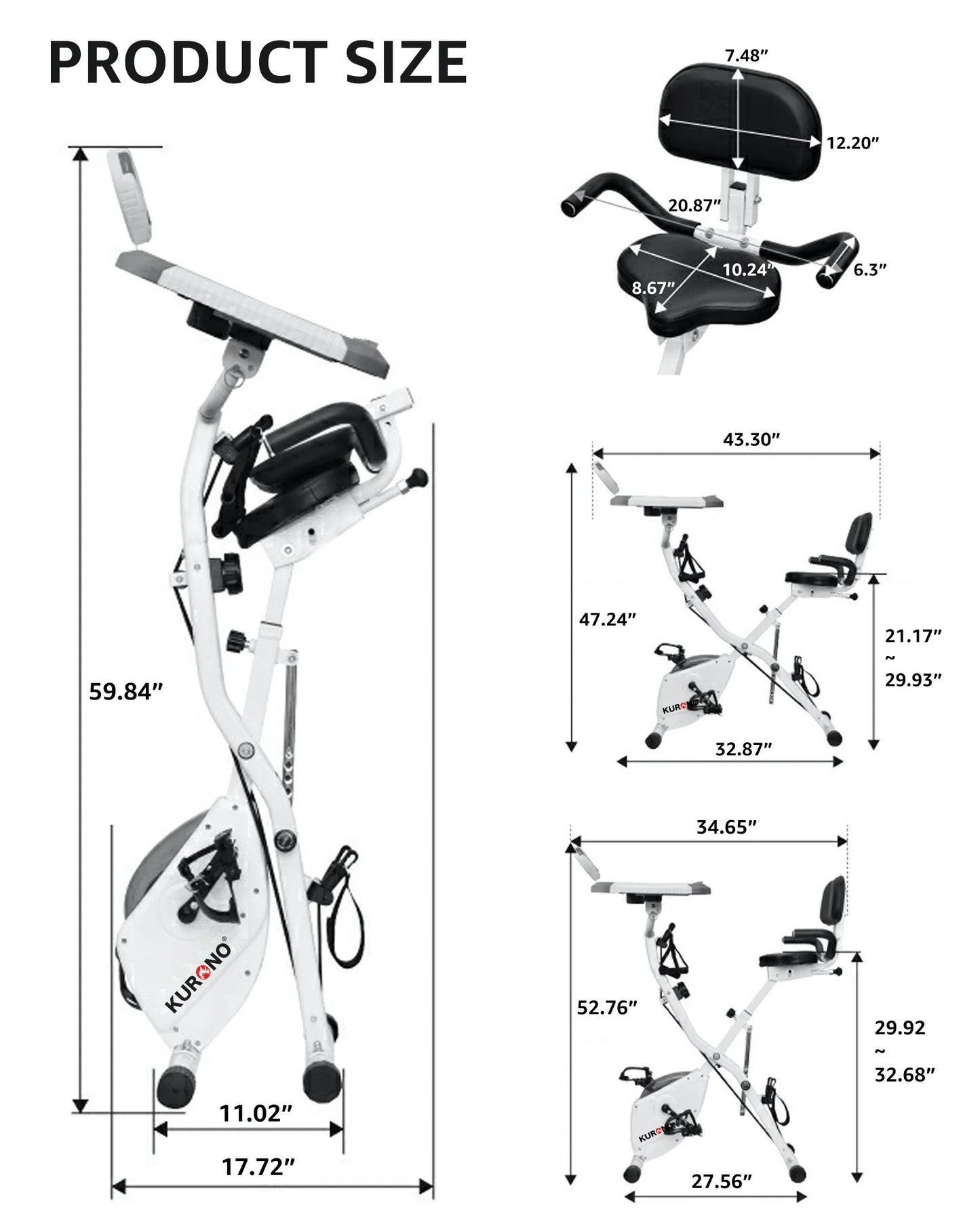 Home Workout GT819 Indoor Exercise Bike
