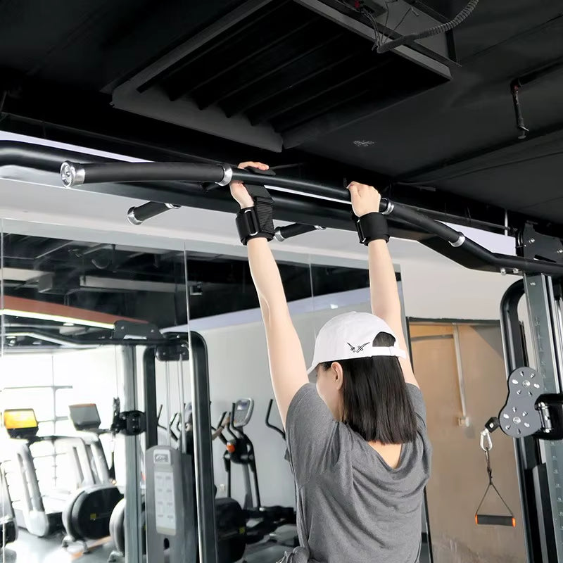Enhanced Version Weight Lifting Hook Hand-Bar Wrist Straps Glove Weight Lifting Strength Training Gym Fitness Hook Weight