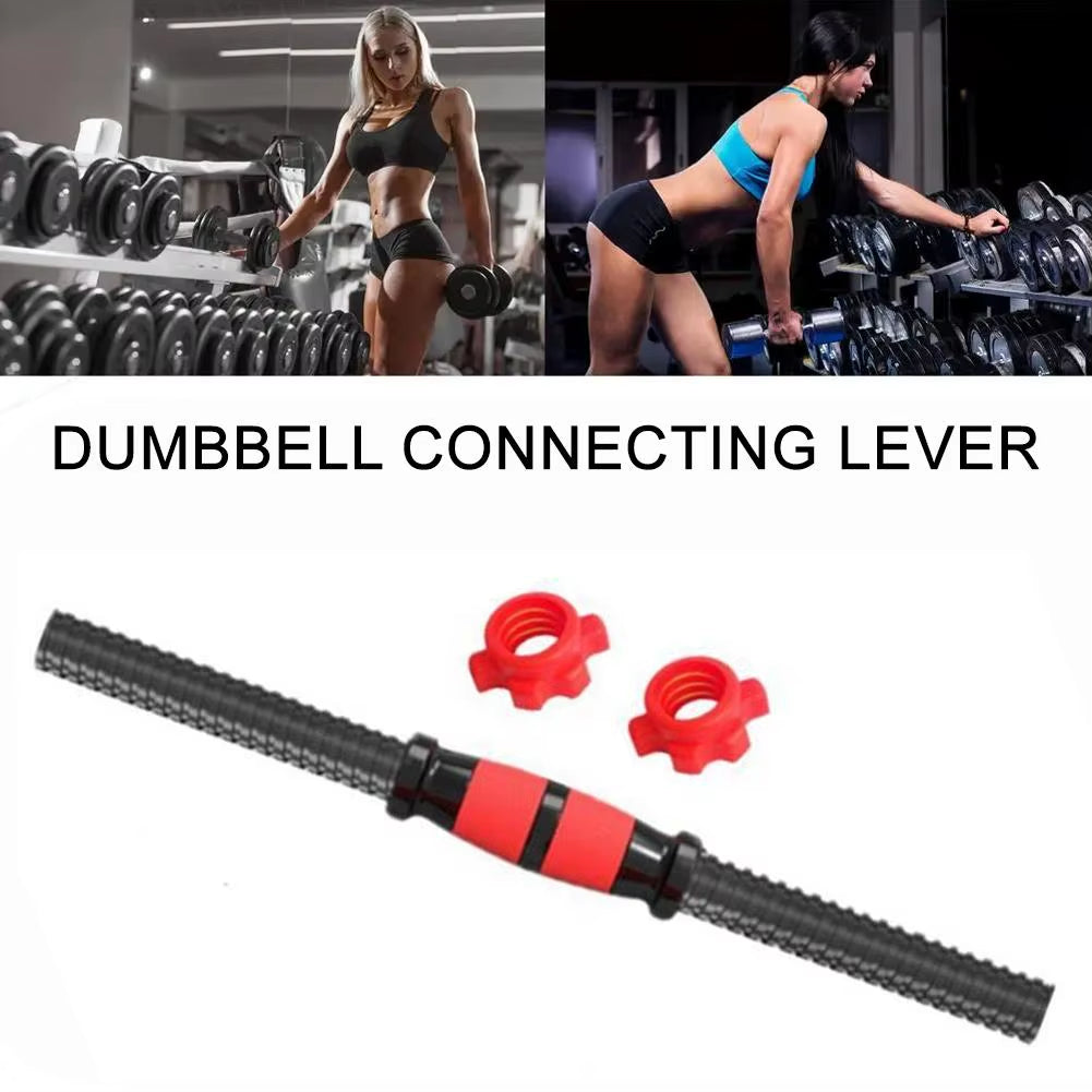 Gym Fitness Solid Steel Dumbbell Rod Bar F Body Building Barbell Training Strength Body Weight Lift Workout Workout Buildin K1L7