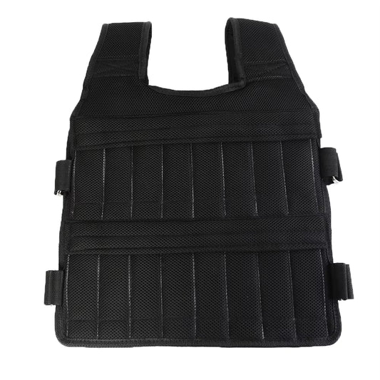 3/15/35Kg Weighted Vest Adjustable Workout Weight Jacket Weighted Exercise Vest for Workout Strength Training Running Fitness